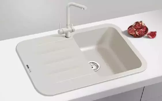 Кухонная мойка Lava L11.LAT белый