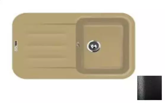 Кухонная мойка Lava L11.LAV черный