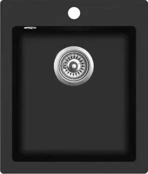 Кухонная мойка Lava Q3 чёрная