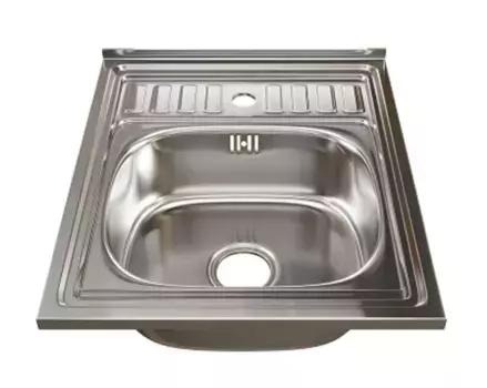 Кухонная мойка Mixline 527974 хром