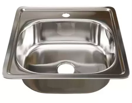 Кухонная мойка Mixline 528187 хром