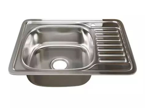 Кухонная мойка Mixline 528193 хром