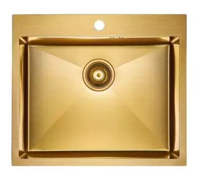 Кухонная мойка Paulmark Brim PM215951-BG золото