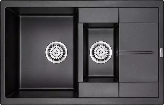 Кухонная мойка Paulmark Feste PM237850-BL чёрный
