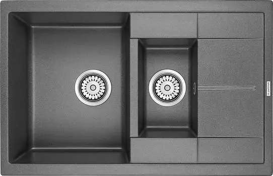 Кухонная мойка Paulmark Feste PM237850-DG графит