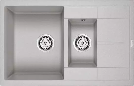 Кухонная мойка Paulmark Feste PM237850-GR серый