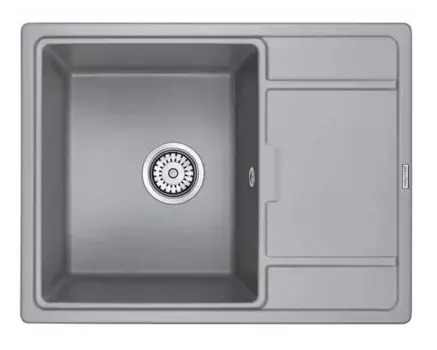 Кухонная мойка Paulmark Flugen PM216550-GRM серый
