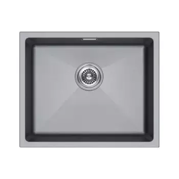 Кухонная мойка Paulmark Lumi LU55-GRM серый