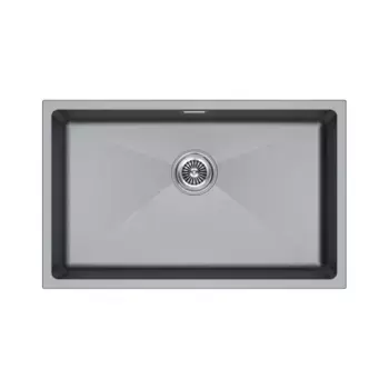 Кухонная мойка Paulmark Lumi LU74-GRM серый