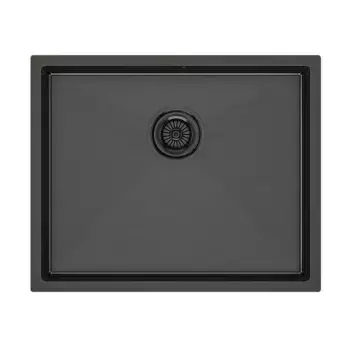 Кухонная мойка Paulmark Next PM215444-GM черный