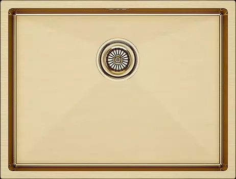 Кухонная мойка Paulmark Next PM215844-BG, брашированное золото