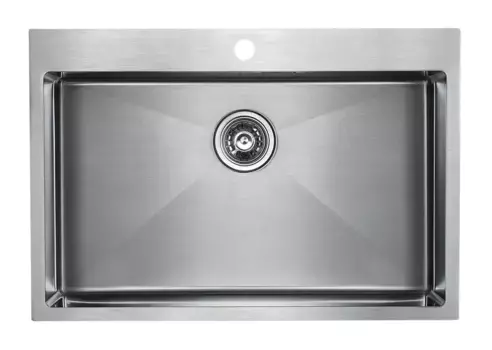 Кухонная мойка Paulmark Saar PM807551-BS серый