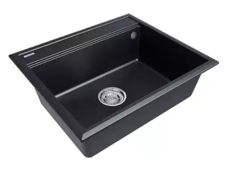 Кухонная мойка Paulmark Stepia PM115951-BLM черный