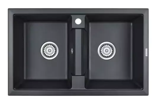 Кухонная мойка Paulmark Tandem PM238150-BLM черный