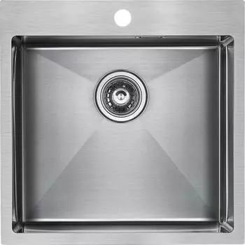 Кухонная мойка Paulmark Velten PM905151-BS брашированная нержавеющая сталь
