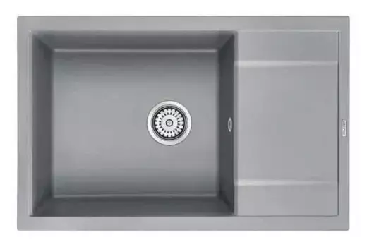Кухонная мойка Paulmark Verlass PM317850-GRM серый