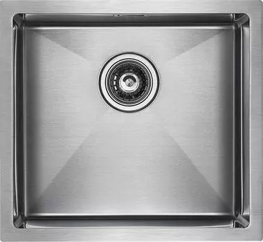 Кухонная мойка Paulmark Weser PM804844-BS брашированная нержавеющая стал