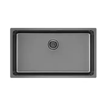 Кухонная мойка Paulmark Yuni YU76-GM серый