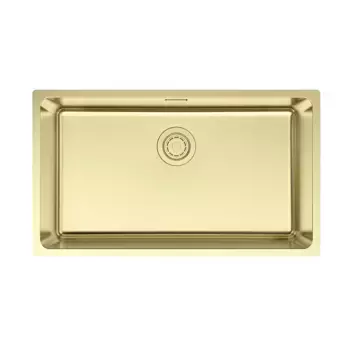 Кухонная мойка Paulmark Yuni YU76-LG золото