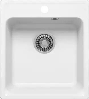 Кухонная мойка Polygran Quartzbond 688162 белый