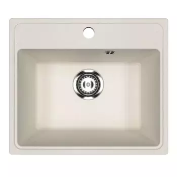 Кухонная мойка Practik PR-490 PR-M 490-001 белый