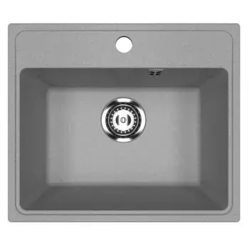Кухонная мойка Practik PR-490 PR-M 490-003 серый