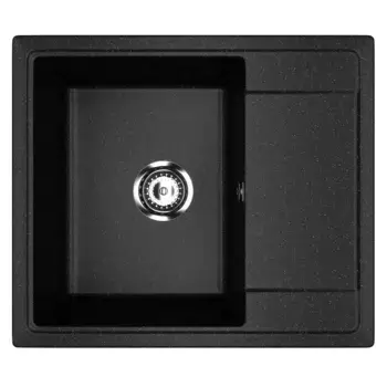 Кухонная мойка Practik PR-575 PR-M 575-004 черный