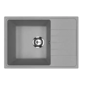 Кухонная мойка Practik PR-600 PR-M 600-003 серый