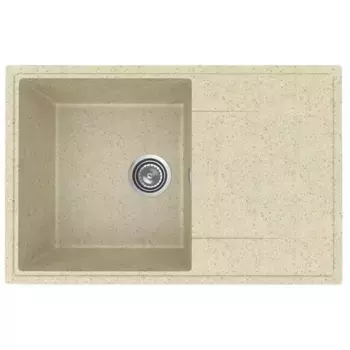 Кухонная мойка Practik PR-735 PR-M 735-002 бежевый
