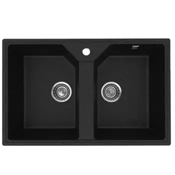 Кухонная мойка Practik PR-770 PR-M 770-004 черный