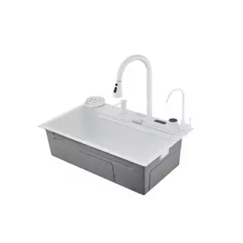 Кухонная мойка Savol S-SC002W белый