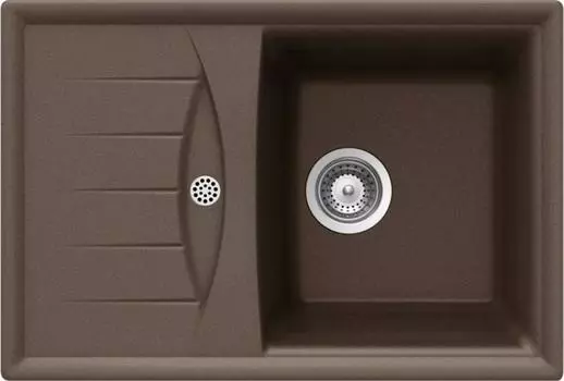Кухонная мойка Schock Genius 45D Small (D-100S) мокка