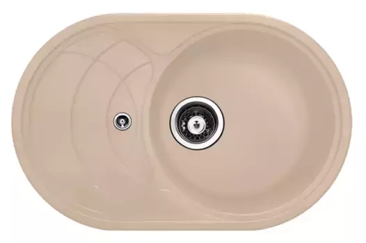 Кухонная мойка TopZero Alla Alla 780.500-08 бежевый