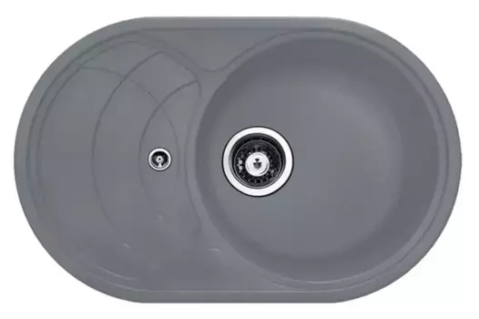 Кухонная мойка TopZero Alla Alla 780.500-49 серый