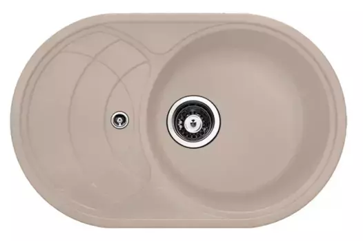 Кухонная мойка TopZero Alla Alla 780.500-58 коричневый