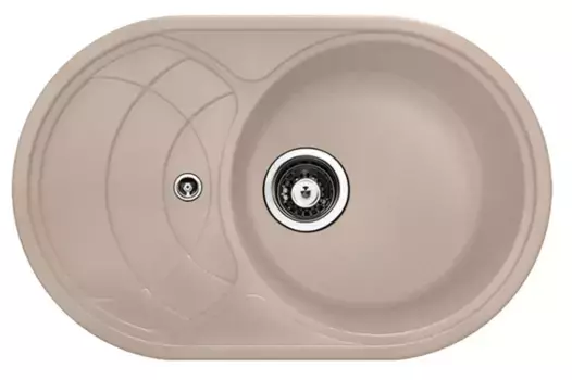 Кухонная мойка TopZero Alla Alla 780.500-38 бежевый