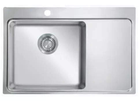 Кухонная мойка TopZero Micro MM780.510.60.GT10K L хром
