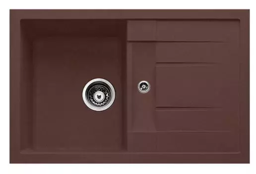 Кухонная мойка TopZero Susanna Susanna 780.500-93 коричневый