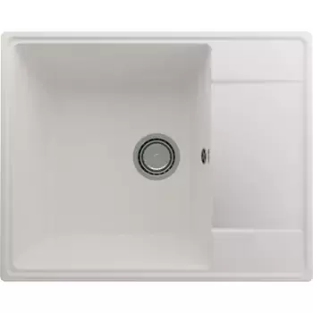 Кухонная мойка Ulgran Quartz Prima Prima 605-01 белый