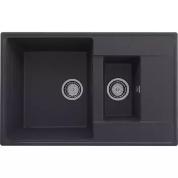 Кухонная мойка Ulgran Quartz Prima Prima 780 1,5 K-08 черный