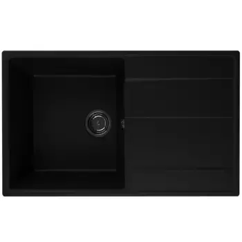 Кухонная мойка Ulgran Quartz Prima Prima 850-07 черный
