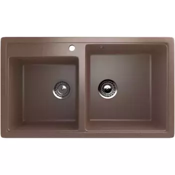 Кухонная мойка Ulgran U-200 U-200-307 коричневый