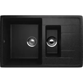 Кухонная мойка Ulgran U-205 U-205-308 черный
