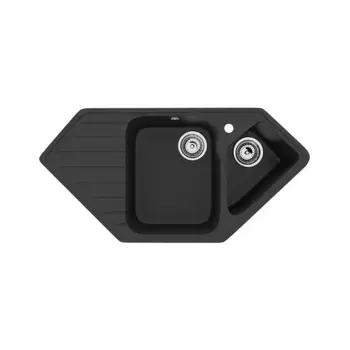 Кухонная мойка Ulgran U-409 U-409-344 черный