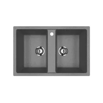 Кухонная мойка Ulgran U-608 U-608-309 серый