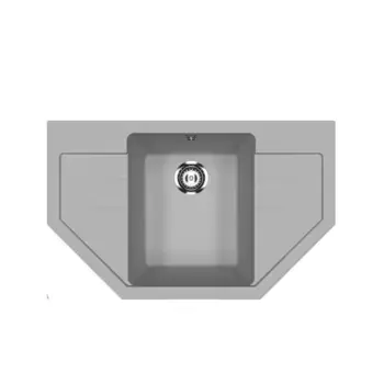 Кухонная мойка Ulgran U-609 U-609-342 серый