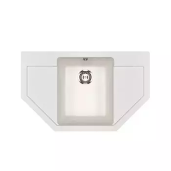 Кухонная мойка Ulgran U-609 U-609-341 белый