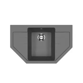 Кухонная мойка Ulgran U-609 U-609-343 серый