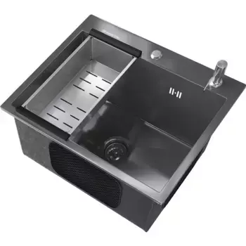 Кухонная мойка Ulgran US-500 US 500-002 черный