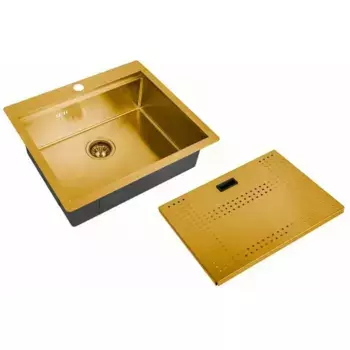 Кухонная мойка Zorg Master ZM N-5952 BRONZE бронза